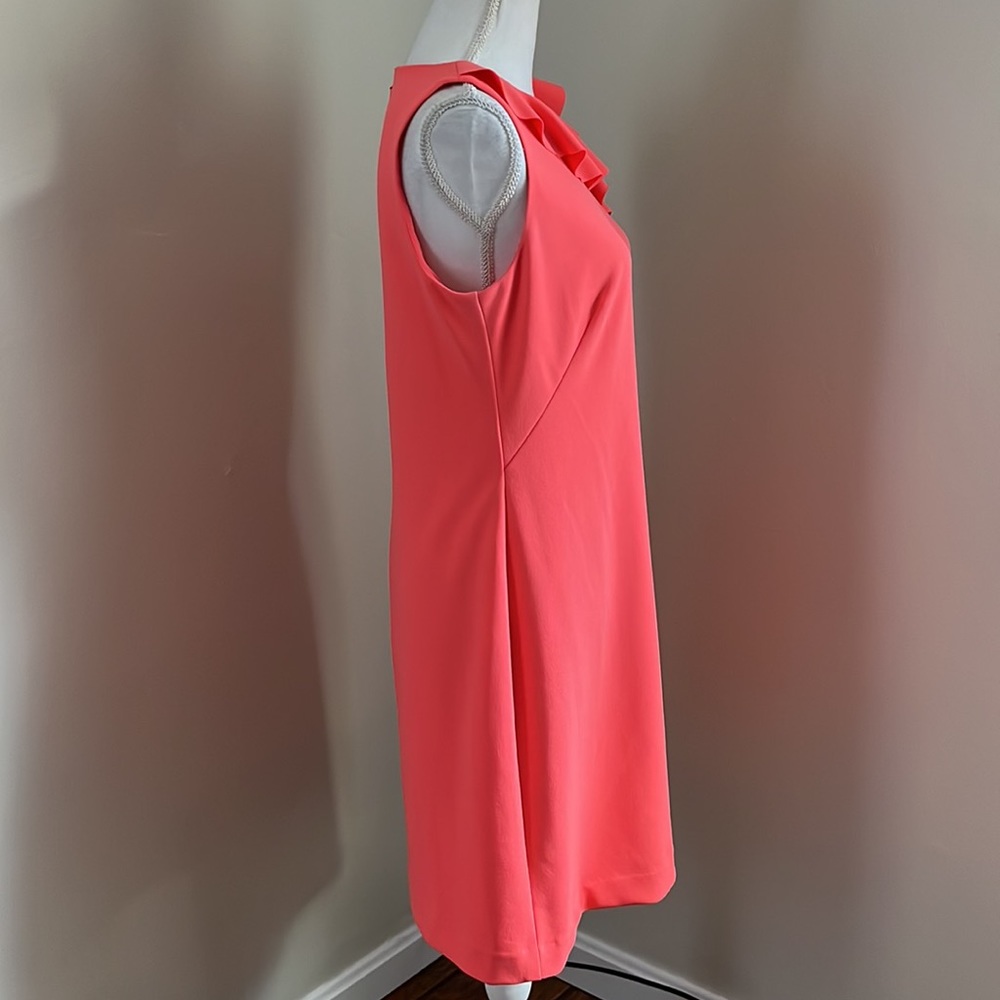 Lauren by Ralph Lauren Women's Ruffled Crepe Dress - Picture 6 of 11